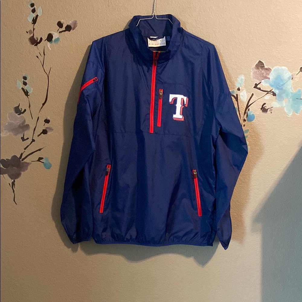 Texas Rangers windbreaker XL